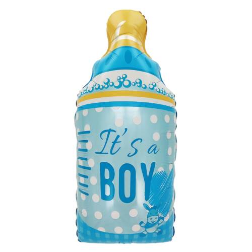 Baloane decorative, tip Gender Reveal, model Welcome Baby Boy, Set 5 baloane, Albastru Baloane decorative, tip Gender Reveal, model Welcome Baby Boy, Set 5 baloane, Albastru