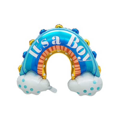 Baloane decorative, tip Gender Reveal, model It's a boy, Set 5 baloane, Albastru Baloane decorative, tip Gender Reveal, model It's a boy, Set 5 baloane, Albastru