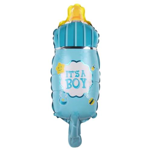 Balon decorativ, tip Gender Reveal, model It's a boy, Albastru