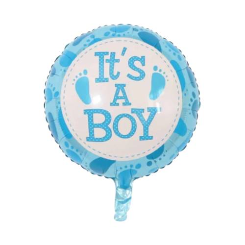 Baloane decorative, tip Gender Reveal, model It's a boy, Set 5 baloane, Albastru Baloane decorative, tip Gender Reveal, model It's a boy, Set 5 baloane, Albastru
