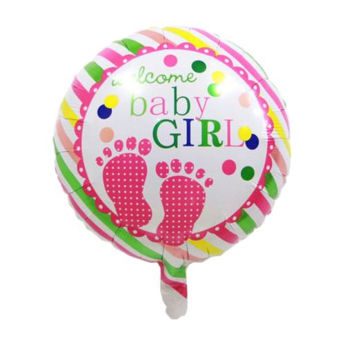 Baloane decorative, tip Gender Reveal, model It's a girl, Set 5 baloane, Roz Baloane decorative, tip Gender Reveal, model It's a girl, Set 5 baloane, Roz