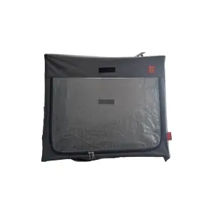 Cusca Animale pentru Uscare Blana, din Textil, Fereastra Transparenta, 62 x 40 x 50 cm, Gri