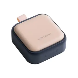 Cutie de depozitare pentru medicamente, din plastic, 4 compartimente, Roz/Negru