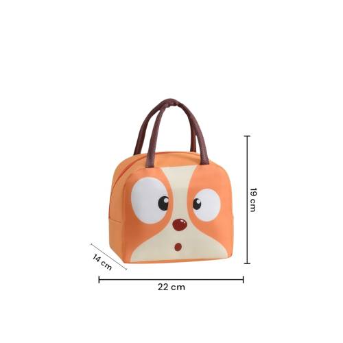 Geanta frigorifica portabila pentru copii Model Catelus Maro 22x14x19cm