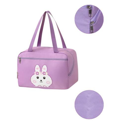 Geanta Termica, Compartimente Multiple, Impermeabila, 30x21x20 cm, Design Iepuras, Mov