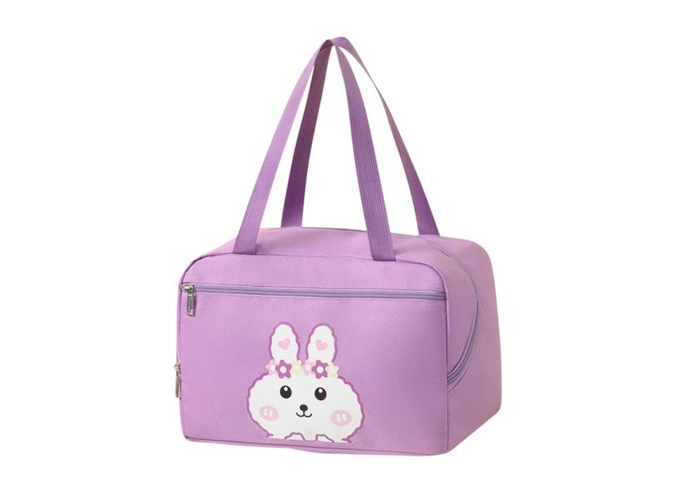 Geanta Termica, Compartimente Multiple, Impermeabila, 30x21x20 cm, Design Iepuras, Mov