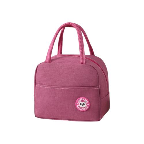 Geanta Termica pentru Pranz, cu Buzunar Exterior, Impermeabila, 22x14x19 cm, Roz Geanta Termica pentru Pranz, cu Buzunar Exterior, Impermeabila, 22x14x19 cm, Roz