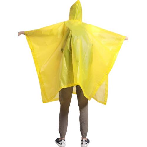 Pelerina de Ploaie pentru Adulti, Tip Poncho, Impermeabila, Capse Laterale, Galben Pelerina de Ploaie pentru Adulti, Tip Poncho, Impermeabila, Capse Laterale, Galben