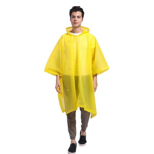 Pelerina de Ploaie pentru Adulti, Tip Poncho, Impermeabila, Capse Laterale, Galben Pelerina de Ploaie pentru Adulti, Tip Poncho, Impermeabila, Capse Laterale, Galben