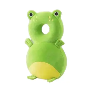 Perna Tip Rucsac pentru Protectia Capului pentru Bebelusi, Tip Broscuta, Verde