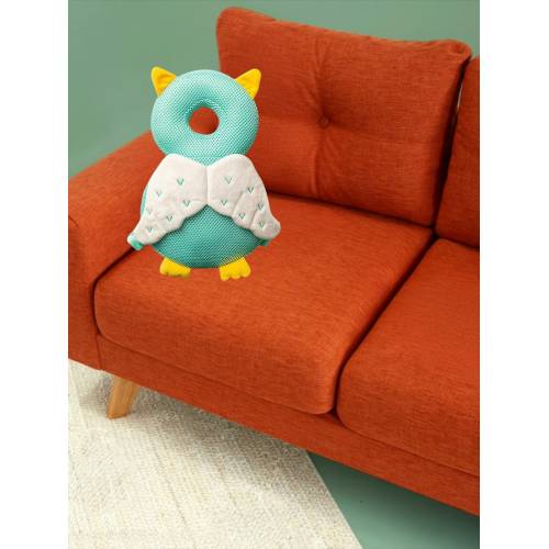 Perna Tip Rucsac pentru Protectia Capului pentru Bebelusi, Tip Bufnita, Albastru