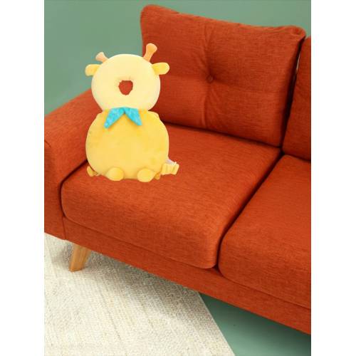 Perna Tip Rucsac pentru Protectia Capului pentru Bebelusi, Tip Girafa, Galben