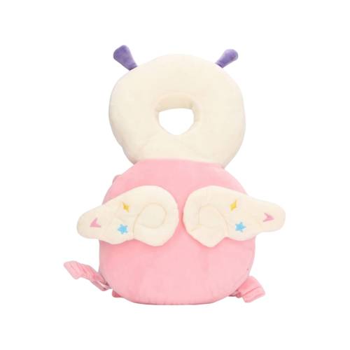 Perna Tip Rucsac pentru Protectia Capului pentru Bebelusi, Tip Insecta, Roz Perna Tip Rucsac pentru Protectia Capului pentru Bebelusi, Tip Insecta, Roz