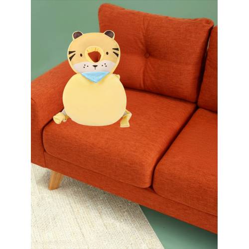 Perna Tip Rucsac pentru Protectia Capului pentru Bebelusi, Tip Tigru, Crem Perna Tip Rucsac pentru Protectia Capului pentru Bebelusi, Tip Tigru, Crem