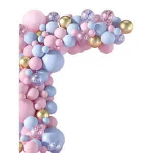 Baloane pentru arcada, set 130 de baloane decorative din latex, Multicolor