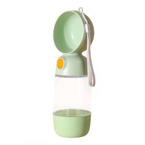 Sticla pentru Animale, pentru Hrana si Apa, din ABS, 25.5 x 8 x 9 cm, Verde Sticla pentru Animale, pentru Hrana si Apa, din ABS, 25.5 x 8 x 9 cm, Verde