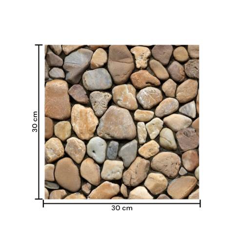 Tapet autocolant 3D cu imitatie de pietre, rezistent la apa, 30x30 cm, set 10 x placi Tapet autocolant 3D cu imitatie de pietre, rezistent la apa, 30x30 cm, set 10 x placi