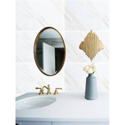 Tapet autocolant 3D cu imitatie de marmura, rezistent la apa, 60x30 cm, Galben, 10buc/set Tapet autocolant 3D cu imitatie de marmura, rezistent la apa, 60x30 cm, Galben, 10buc/set