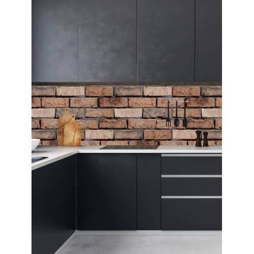 Tapet autocolant 3D cu imitatie de caramida, rezistent la apa, 30x30 cm, set 10 x placi