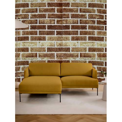 Tapet autocolant 3D, imitatie caramida, 70x77 cm, Maro, 10buc/set