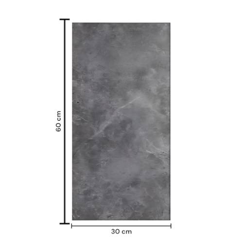 Tapet autocolant 3D cu imitatie de marmura, rezistent la apa, 60x30 cm, Gri Inchis, 10buc/set Tapet autocolant 3D cu imitatie de marmura, rezistent la apa, 60x30 cm, Gri Inchis, 10buc/set