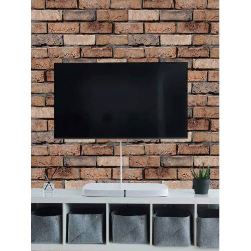 Tapet autocolant 3D cu imitatie de caramida, rezistent la apa, 30x30 cm, set 10 x placi