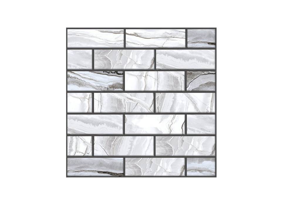 Tapet autocolant 3D cu imitatie de marmura, rezistent la apa, 30x30 cm, set 10 x placi Tapet autocolant 3D cu imitatie de marmura, rezistent la apa, 30x30 cm, set 10 x placi