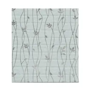 Tapet autocolant 3D, imitatie caramida, 70x77 cm, Model Frunze Argintii, Gri 10buc/set