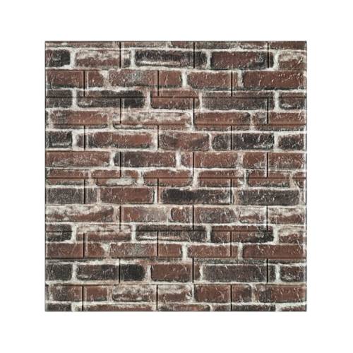 Tapet autocolant 3D, imitatie caramida, 70x77 cm, Rosiu Caramiziu, 10buc/set Tapet autocolant 3D, imitatie caramida, 70x77 cm, Rosiu Caramiziu, 10buc/set