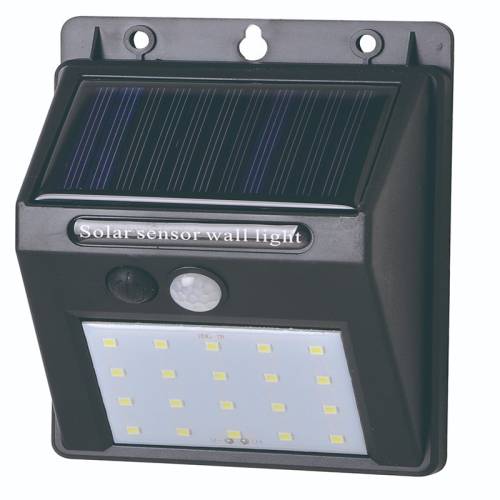 Lampa solara de perete cu senzor de miscare, 20 led-uri Lampa solara de perete cu senzor de miscare, 20 led-uri