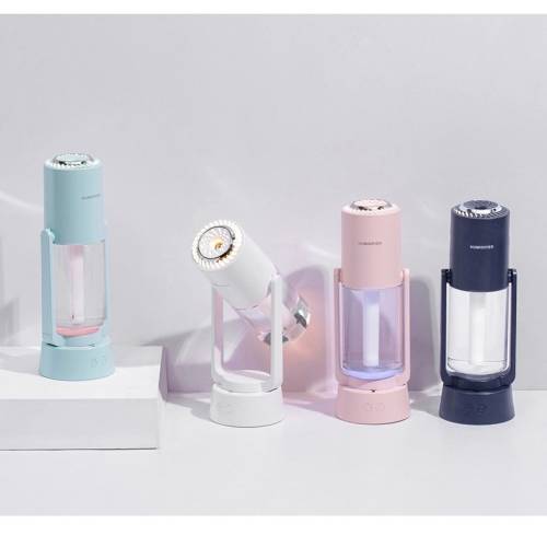 Umidificator si purificator aer portabil, 200ml, Alb