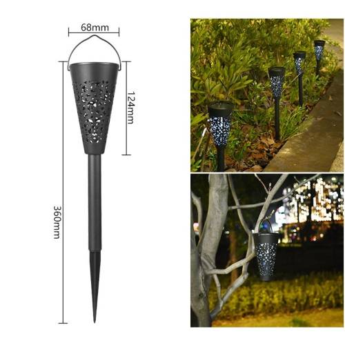 Lampa solara, decoratiune pentru gradina Torta, alb rece