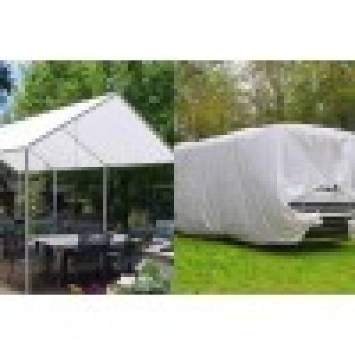 Prelata impermeabila Alba, calitate premium 5x6M, 185g/mp